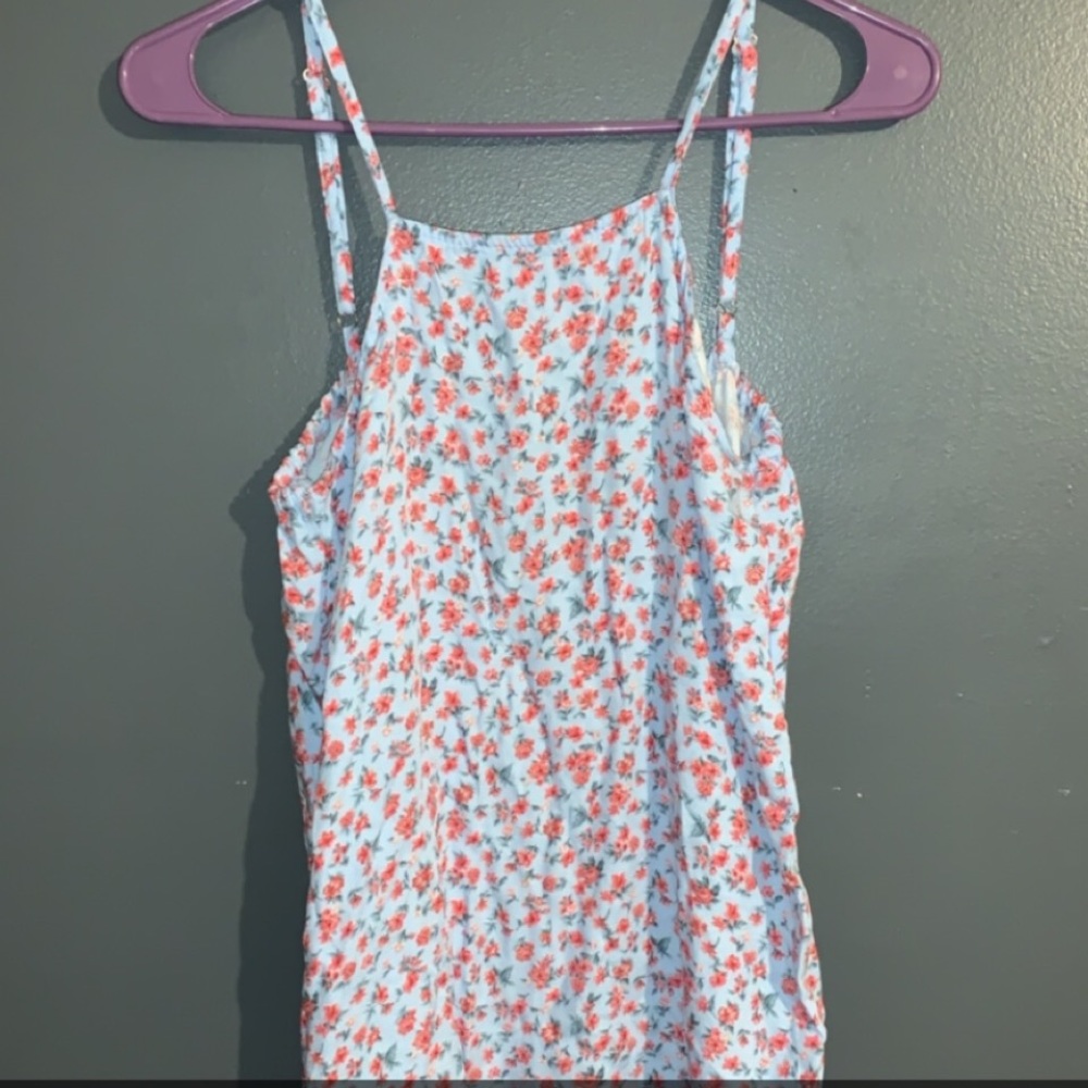 american eagle high neck tank